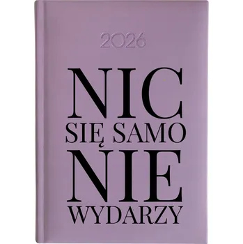 Kalendář Knižní kalendář 2026 A5 FunnyCase fialový