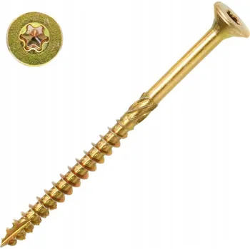 Vrut Vruty do dřeva Torx 5x50 se zápustnou hlavou 100 Ks