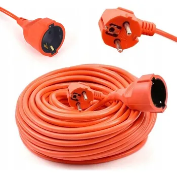 Napájecí kabel Prodlužovací Kabel Zahradní Stavební 20m Napájecí Pro Sekačku Zahrady 3750W