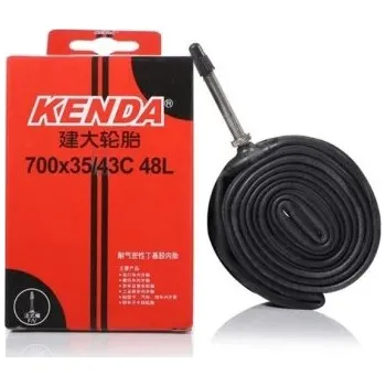 Duše na kolo Cyklistická duše 700×35/43C s francouzským ventilkem 48 mm Butylová duše pro trekingová a crossová kola 71 cm