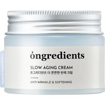 Pleťový krém Ongredients – Slow Aging Cream – Regenerační krém proti vráskám – 50 ml