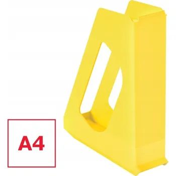 Zásobník na papírové ručníky Zásobník na dokumenty plné výšky VIVIDA, žlutý Esselte 628216