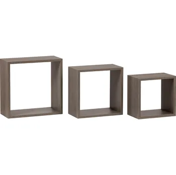 police Polička nástěnná 3 ks sonoma P-008 SON