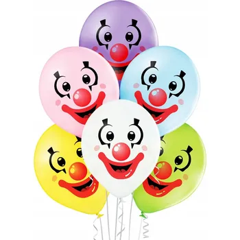 Balónek Balónky Klauni / 6 kusů