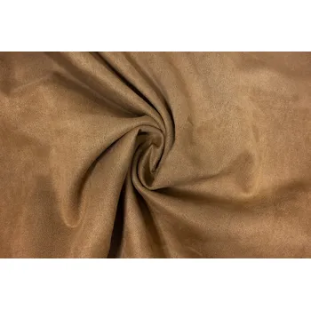 Scuba semiš broušený líc - 280 g/m2 Barva: camel