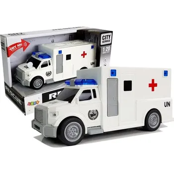 autíčko Auto sanitka s pohonem Záchranka 1:20 se zvukem