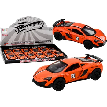 autíčko Autíčko Sportovní Auto 1:32 Frikční Pohon Oranžové