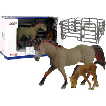 Figurka Sada 2 figurek Koně Statek Figurka Kůň Rasy Capricorn