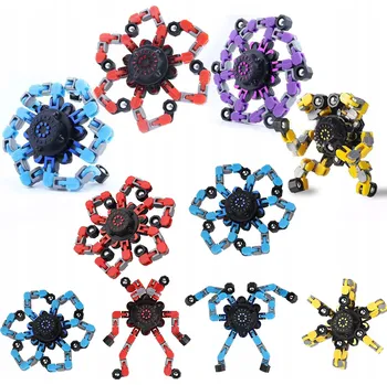 Gadget SUPER MODERNÍ FIDGET SPINNER ROBOT K SESTAVENÍ ANTISTRESOVÝ JAKO DÁREK