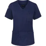 Karlowsky Dámská základní tunika s výstřihem do V a krátkými rukávy Barva: modrá námořní, Velikost: XXL KY138