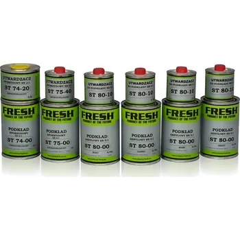 Lak na dřevo FRESH Strukturovaný lak na plasty Bumper 0,8L