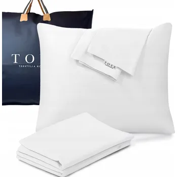 Povlak na dekorativní polštářek Povlak na polštář 40x40 cm hotelový bílý hustě tkaný