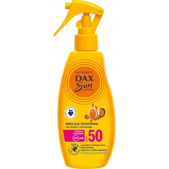 Přípravek na opalování Dax Sun Ochranná emulze pro děti a kojence SPF50 sprej 200 Ml