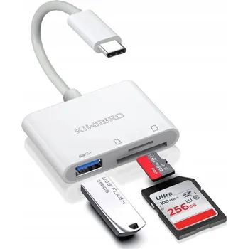 Čtečka paměťových karet Čtečka paměťových karet KiWiBiRD SG-030W