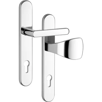 Dveřní kování RX802-40 EXCLUSIVE Nerez lesk - Madlo – Rozteč: 72