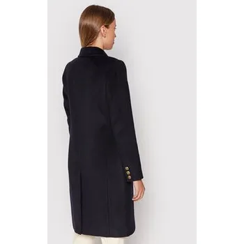 Dámský kabát Lauren Ralph Lauren Vlněný kabát Sb Crest Patrch Wl Ct 297853841001 Tmavomodrá Regular Fit 6