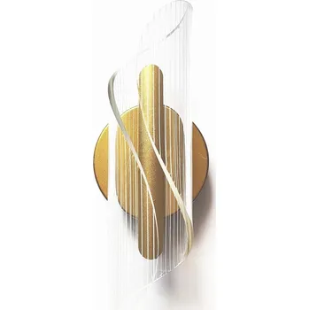 Nástěnné svítidlo Tříbarevné LAMPA SCIENNA AKRYL nástěnné SVÍTIDLO s efektem tekoucího světla, dekorativní do obýváku