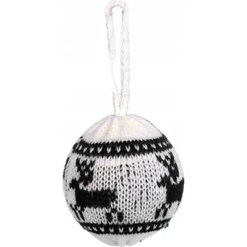 Vánoční dekorace Zdobená Vánoční Koule , hladká Vánoční Koule vánoční koule 8 cm, 1 ks