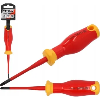 Šroubovák YATO ŠROUBOVÁK IZOLOVANÝ EXTRA SLIM SL/PZ1 x 80 MM YT-282662