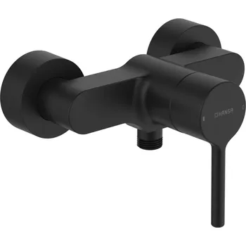 Vodovodní baterie HANSA Baterie Hansa Vantis sprchová nástěnná černá mat, 5245016733 5245016733