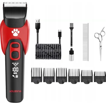 Kosmetika pro psa VÝKONNÝ STŘÍHACÍ STROJEK NA PSY ZVÍŘATA PROFESIONÁLNÍ