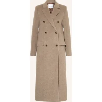 Dámský kabát Samsøe Samsøe Dámský Vlněný Kabát Falcon, černošedá, 42