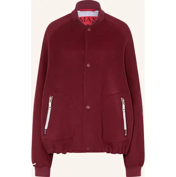Max & Co. Dámský Blouson Estonia Z Vlny, tmavě červená, 42