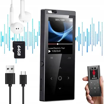 MP3 DOTYKOVÝ PŘEHRÁVAČ S POTLAČENÍM ŠUMU A ELEGANTNÍM KRYTEM