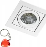 Kulaté bodové svítidlo AZzardo bílé