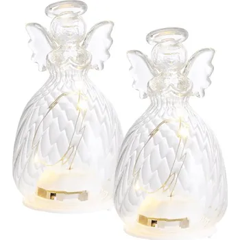 Dekorativní svítidlo Světelné dekorace v sadě 2 ks na baterky ø 96 cm Wave Angel – Sirius ID_1813734