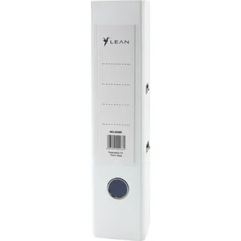 Šanon na dokumenty A4/75 mm pákový mechanismus bílý