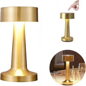 Lampička Noční Lampa dotyková stolní LED dekorativní 3 barvy