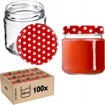 Sklenice Skleněné Sklenice Kadax Klara K5379 průhledné 200 ml 100 ks