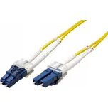 SECOMP Optický patchkabel LC-LC 9/125 (single mode), duplex, OS2, LSOH, 15m