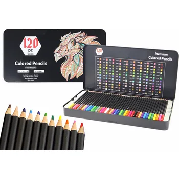 Pastelka Sada pastelek Premium 120ks. Různé odstíny Seznam barev