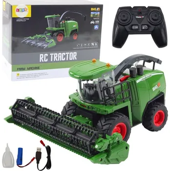 RC model auta Kombajn Zemědělský adaptér na obilí a kukuřici Dálkově ovládaný RC 1:24