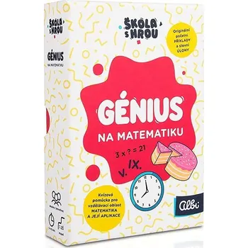 Desková hra Škola s hrou Génius na matematiku