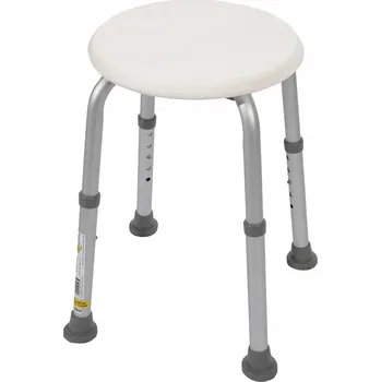 Koupelnové sedátko KOUPELNOVÁ ŽIDLIČKA PRO SENIORY S NASTAVITELNOU VÝŠKOU 34-52 CM