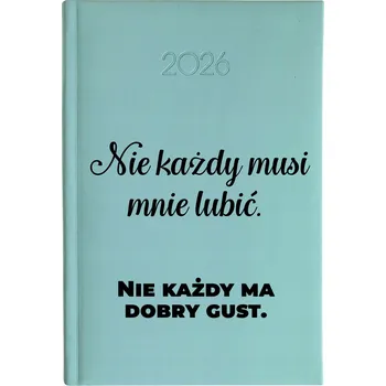 Kalendář Knižkový kalendář 2026 A5 FunnyCase modrý
