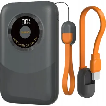 Powerbanka Powerbank Dudao 10000 mAh šedý