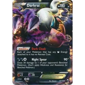 Sběratelská karetní hra Darkrai EX - 63/108 - Dark Explorers