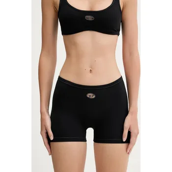 Dámské kraťasy Kraťasy Diesel SOPHIA-UTLT dámské, černá barva, high waist, A19360.0PJBA 99X, vel. XXS