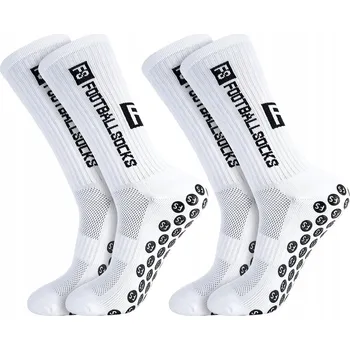 Dámské ponožky Ponožky RBHome bílé, protiskluzové, velikost vel.