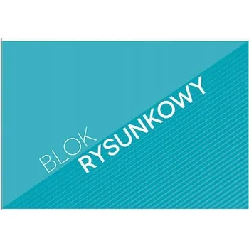 Blok Blok na kreslení Interdruk 20 bílých listů A4, 60 g/m2