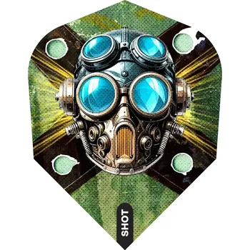 Příslušenství pro šipky Shot letky Badlands Krush No.6