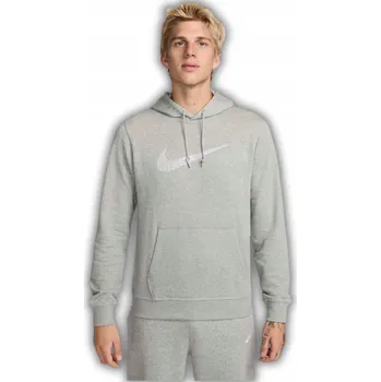 Pánská mikina Pánská mikina s kapucí Nike Sportswear Club Swoosh 694099-021 vel. M