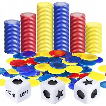 Příslušenství k deskovým hrám SADA KOSTEK HRACÍCH 100 KS KOSTKY