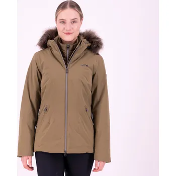 Zimní bunda HV Polo Isa - Dark oil green XS