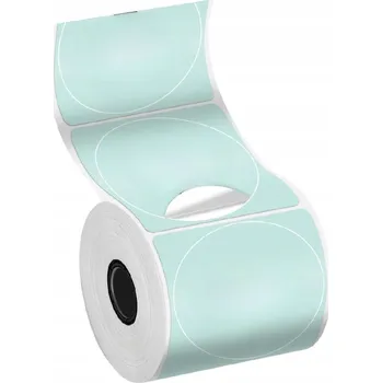 Speciální papír Phomemo samolepky termo etikety zelené 50 mm 140 ks pro M110 120 200 220