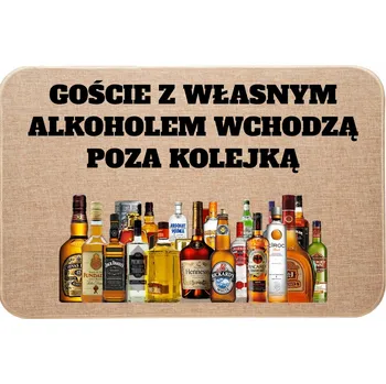 Rohožka LNOVÁ ROHOŽKA - HOSTÉ S VLASTNÍM ALKOHOLEM MAJÍ PŘEDNOST